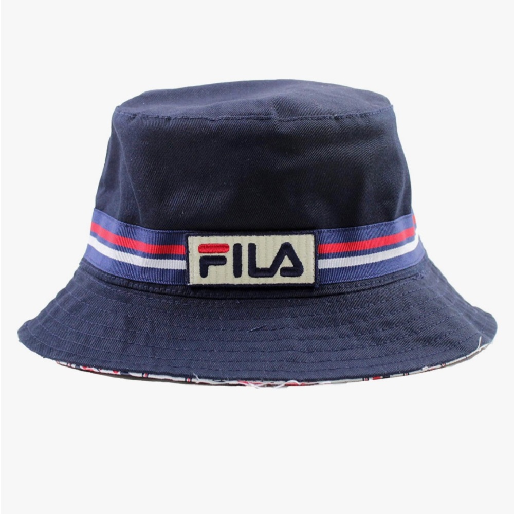 FILA reversible bucket hat womens